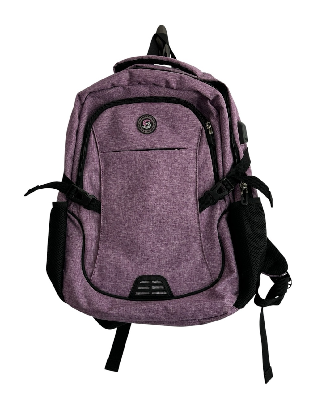 SHRRADOO Travel Laptop Backpack, Business Anti Theft Slim Durable Large Purple